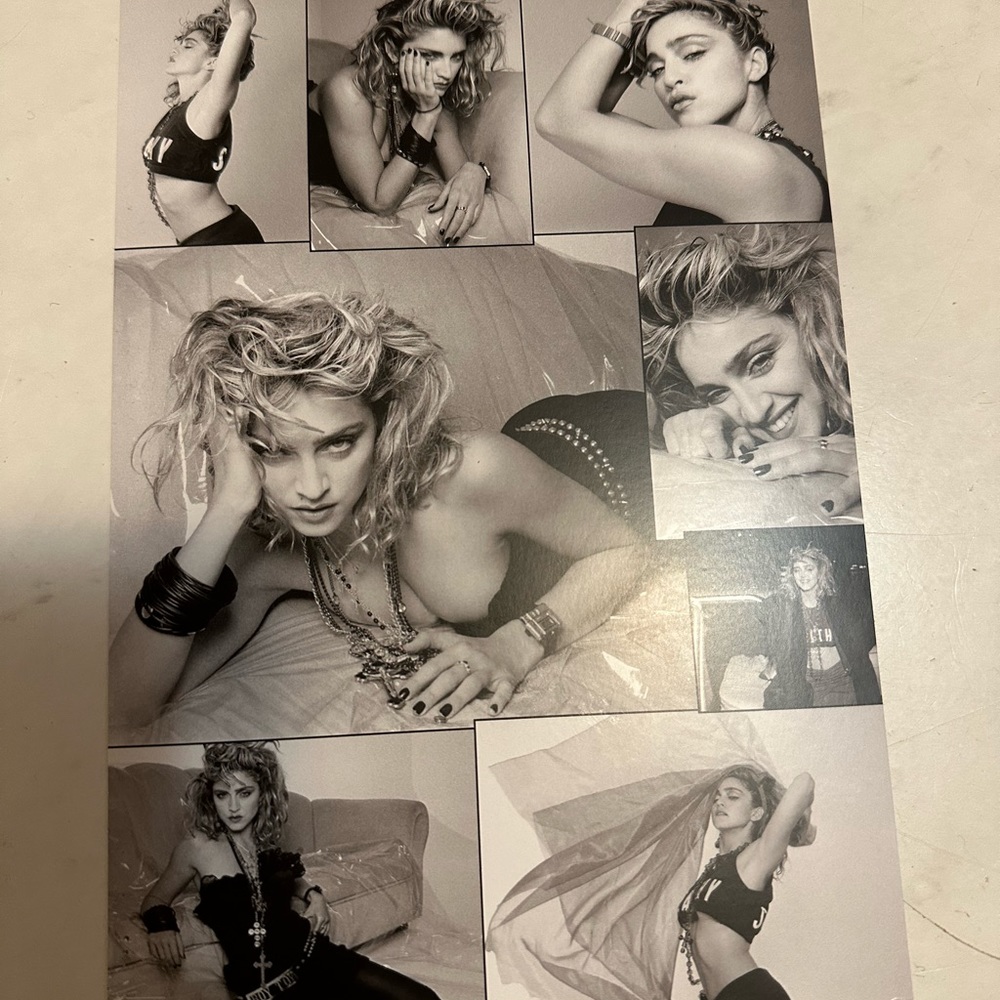 Madonna very rare flyer !!